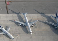  - Commercial Jet Inc. as seen from a 26R departure KMIA with DC-8-71 N872SJ in the center. - by Mark Kalfas