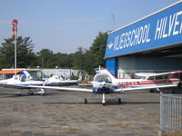  - Hilversum Aerodrome , hangar Flying school - by Henk Geerlings