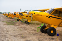  - Overflow parking West Coast Piper Cub Fly-in 2009 - by Mike Madrid