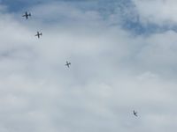  - Military jet fly-over at Airventure 2009 - by Bob Simmermon