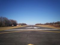  @ Grundy Municipal Airport - looking down the runway at Grundy Airport - by Jon Raines