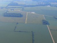  @ Foghorn Farms Airport - Looking south from 2500' - by Bob Simmermon