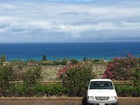  - The view of the Pacific Ocean from Kapalua Airport in Lahaina, HI. - by Kreg Anderson
