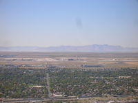  - Salt Lake Airport from the East at low altitude. - by Jay D Flitton