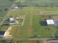  @ Abrams Municipal Airport - Looking down the grass runway (36) - by Bob Simmermon