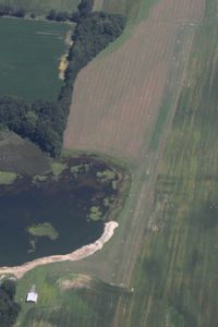  @ Van Wagnen Airport - Looking east from 5500' - by Bob Simmermon