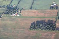  - Looking SW on an unidentified N-S grass RWY somewhere between Tompkins and Onondaga, Michigan - by Bob Simmermon