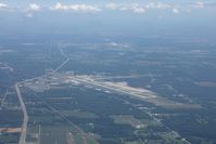  @ Toledo Express Airport - Looking SE from 5500' - by Bob Simmermon