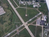  @ Jackson County-reynolds Field Airport - Looking east from 5500' - by Bob Simmermon