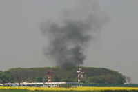  - smoke generated during fire brigade training - by Daniel Vanderauwera