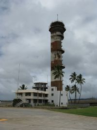  - The rustic control tower that survived the attack on Pearl Harbor, still standing strong today. I heard that in the near future they (Pacific Aviation Museum) will be restoring it. - by Kreg Anderson