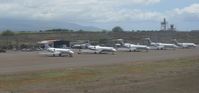  - The business jet parking area at OGG - by Kreg Anderson