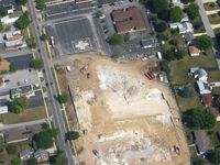  - Former Mercy Hospital helipad in on W. Market St. in Tiffin, Ohio. - by Bob Simmermon