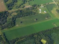  - Uncharted E-W farm strip on Thorpe Rd. at Cooper St. - Jackson, Michigan - by Bob Simmermon