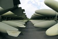  @ Büchel Airforce Base Airport - a collection of Tornado fuel tanks - by Joop de Groot