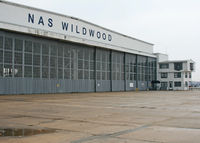  - This is the historic hangar, which gave this airport its WWD moniker.  This building now houses the wonderful NAS Wildwood Foundation Museum. - by Daniel L. Berek