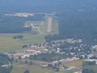  @ Mason County Airport - Looking down RWY 7 - by Bob Simmermon