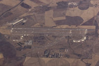  @ Beja Air Base Airport - flying over Beja at 33000 ft. - by FBE