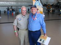  - Veterans of WW2, B17 pilot Herb Johns, who flew 35 missions over Europe, and Bill Simmermon, US Navy - Europe and Pacific.  The event was MERFI (See Website) - by Bob Simmermon