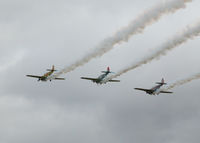  - TEAM OSPREY ARRIVING AT POPHAM'S RUSSIAN AIRCRAFT FLY-IN - by BIKE PILOT