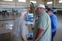  - Herb Heilbrun, WW2 B17 pilot discussing his experiences at the MERFI event, Urbana, Ohio. - by Bob Simmermon