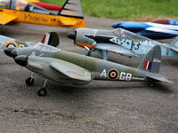  - Large scale model of a Mosquito at the Barton fly in and Open Day - by Chris Hall