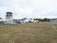 @ EDLO - Oerlinghausen tower and hangars - by Ingo Warnecke