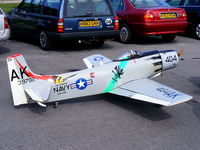  - Large scale model of a Douglas Skyraider at the Kemble Battle of Britain weekend - by Chris Hall