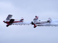  - Guinot Wing Walkers displaying at the Airbus families day - by Chris Hall