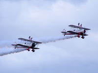  - Guinot Wing Walkers displaying at the Airbus families day - by Chris Hall