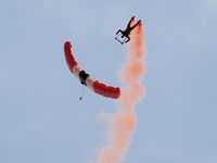  - Displaying at the Airbus families day - by Chris Hall