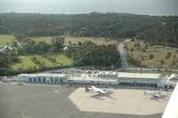  @ Visby Airport - Visby airport on the island of Gotland, Sweden. On the platform a Skyways Fokker 50 and a Saab 340. - by Henk van Capelle