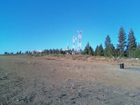  - Towers and Wind Vane, north side of runway looking N - by W. Lord
