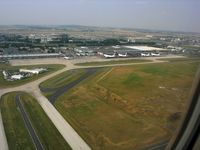  - On short final Rwy 08R at CDG-Maintenance area - by Erdinç Toklu
