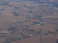  @ Henry County Airport - Looking east from 7500' - by Bob Simmermon