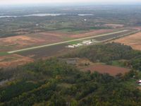  @ Hillsdale Municipal Airport - Looking SW - by Bob Simmermon