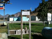  @ Kern Valley Airport - Weather forecasting stone in Kernville - by COOL LAST SAMURAI