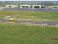  @ Georgetown Scott County - Marshall Fld Airport - Ramp and corporate hangers - by Bob Simmermon