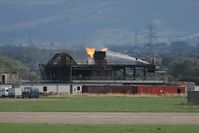  - Fire Training at Durham Tees Valley Airport, UK. - by Malcolm Clarke