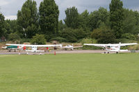  - A few residents on the Air Britain fly-in Saturday. - by MikeP