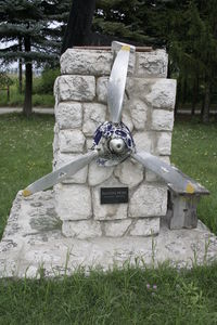  - Monument it died of an accident here onto pilots' memory. - by Attila Groszvald-Groszi