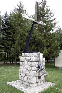  - Monument it died of an accident here onto pilots' memory. - by Attila Groszvald-Groszi