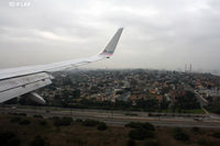  - coming for touch down @ LAX - by Dawei Sun