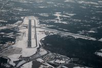 - A photo of the primary runway (24).  Taken froma a SR-20 at 3100' AGL. - by Bradley Bormuth