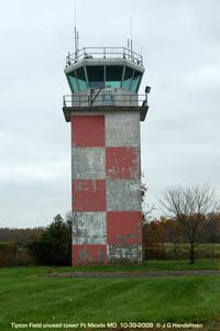  - Old Army Air Field tower not in use - by J.G. Handelman