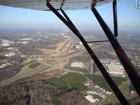  - Passing by Davidson County Airport in our Luscombe - by Tommy Thompson