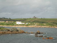  - St. Mary's Airport viewed from Old Town - by Lynda M. Fee