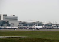  @ Dallas/fort Worth International Airport - Taken from Founder's Plaza. - by paulp