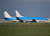  - Ex KLM B737s awaiting recycling at Kemble - by moxy