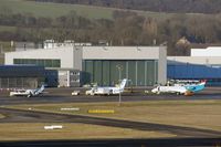  - ramp, seen from the southern side of the airport - by Friedrich Becker